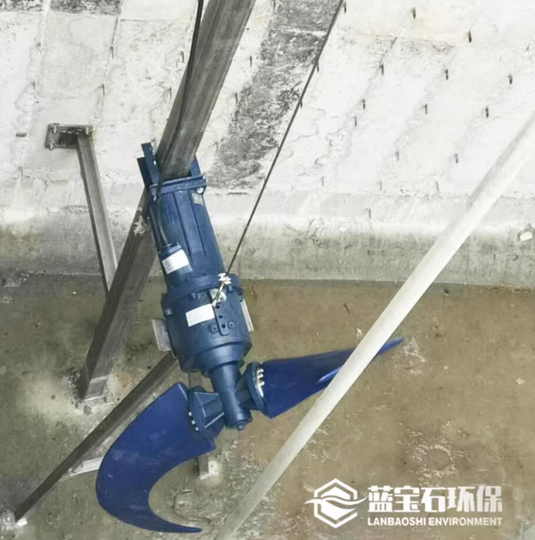 攜手安徽客戶，南京藍(lán)寶石潛水推流器助力污水處理項(xiàng)目高效運(yùn)行